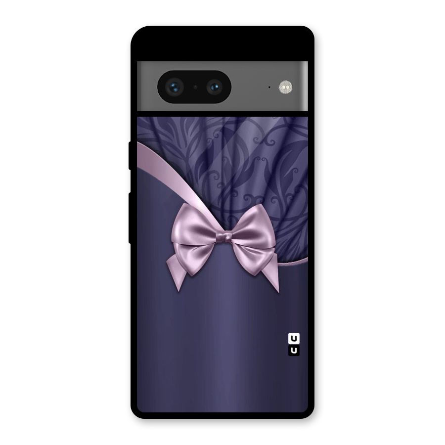 Pink Ribbon Glass Back Case for Google Pixel 7