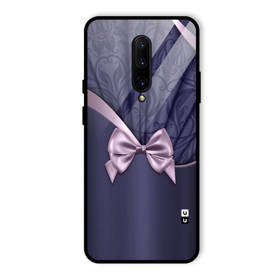 Pink Ribbon Glass Back Case for OnePlus 7 Pro