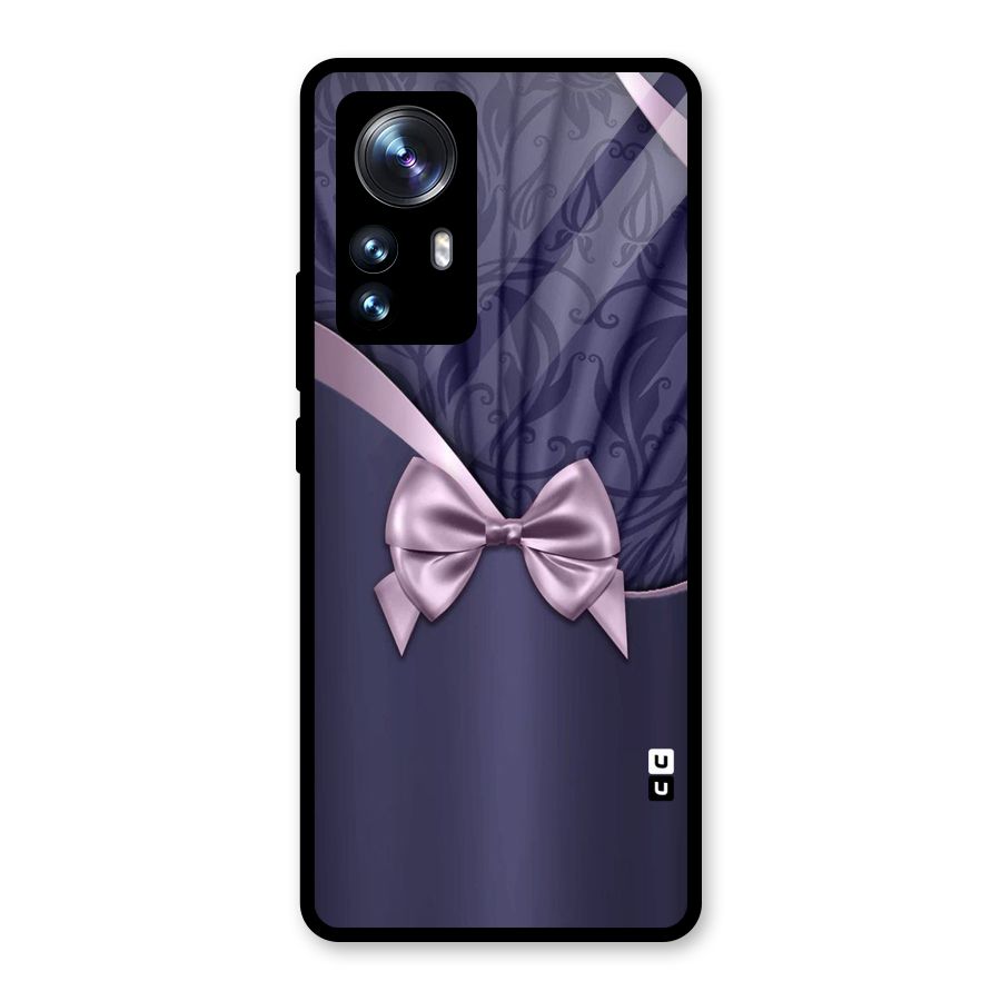 Pink Ribbon Glass Back Case for Xiaomi 12 Pro