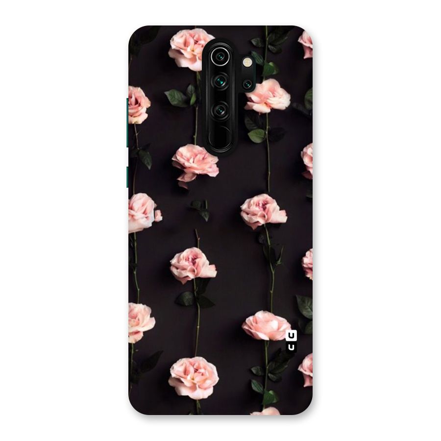 Pink Roses Back Case for Redmi Note 8 Pro