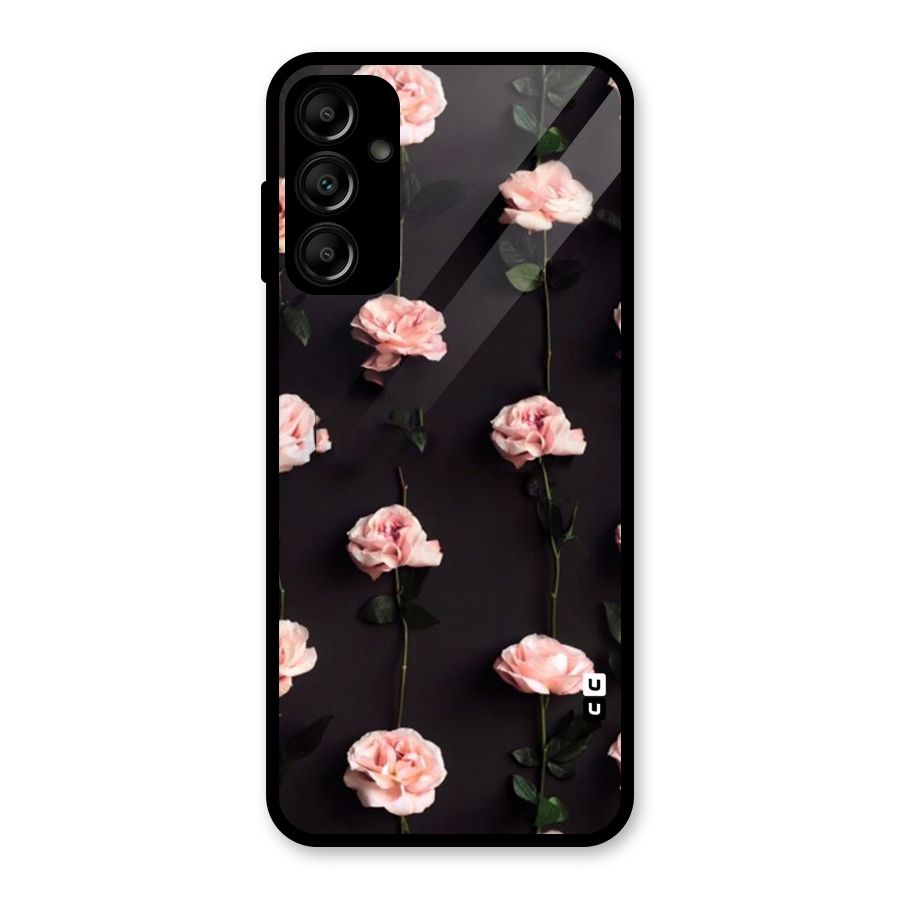 Pink Roses Glass Back Case for Galaxy A14 5G