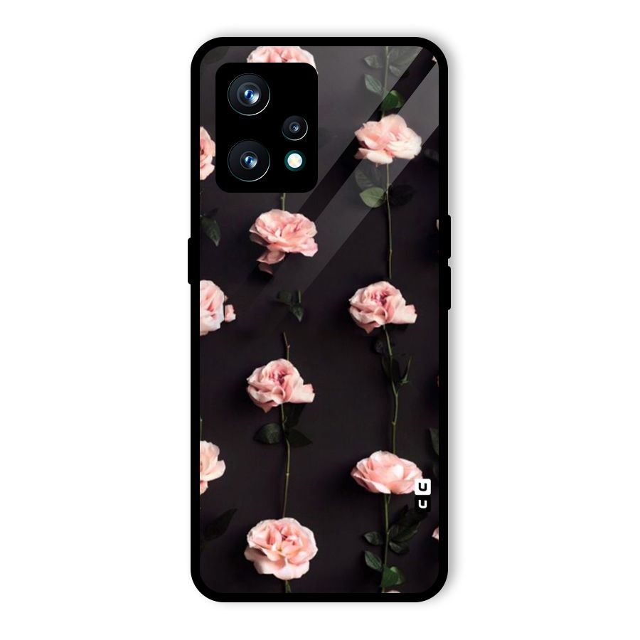 Pink Roses Glass Back Case for Realme 9 Pro Plus 5G