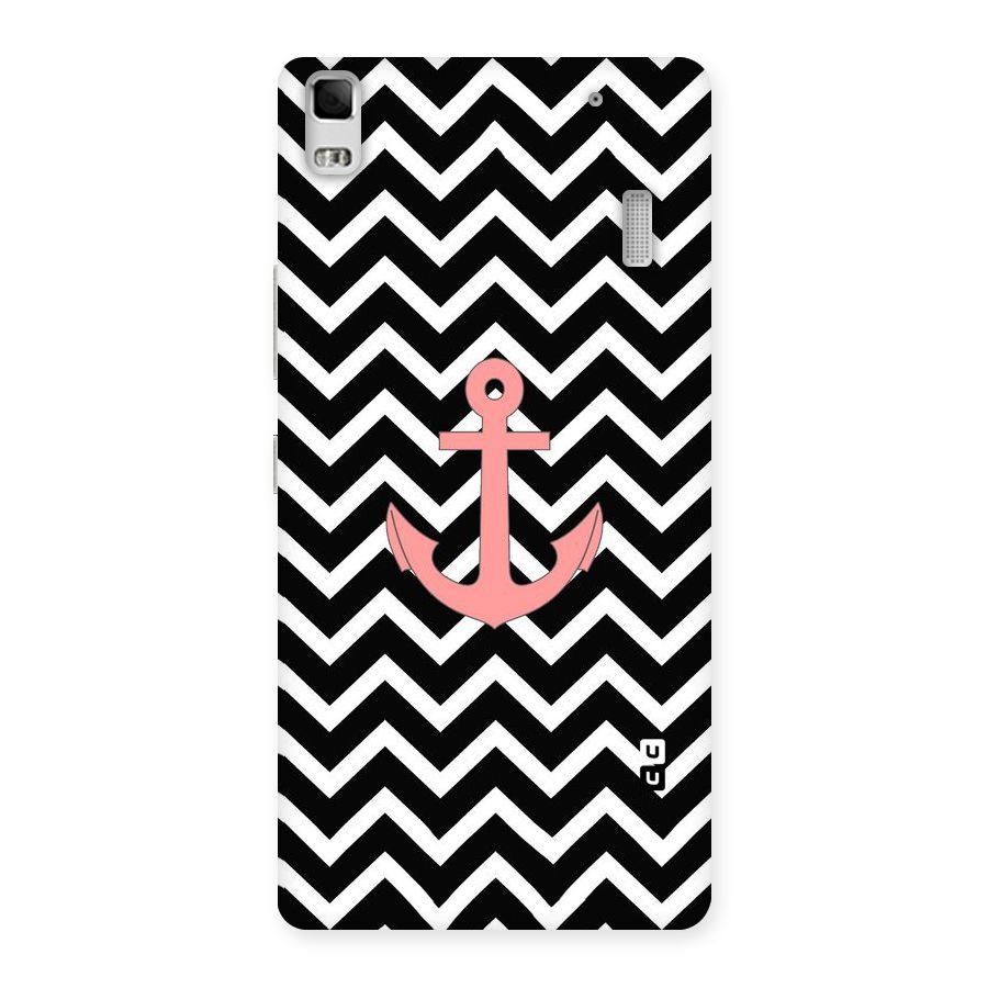 Pink Sailor Back Case for Lenovo K3 Note