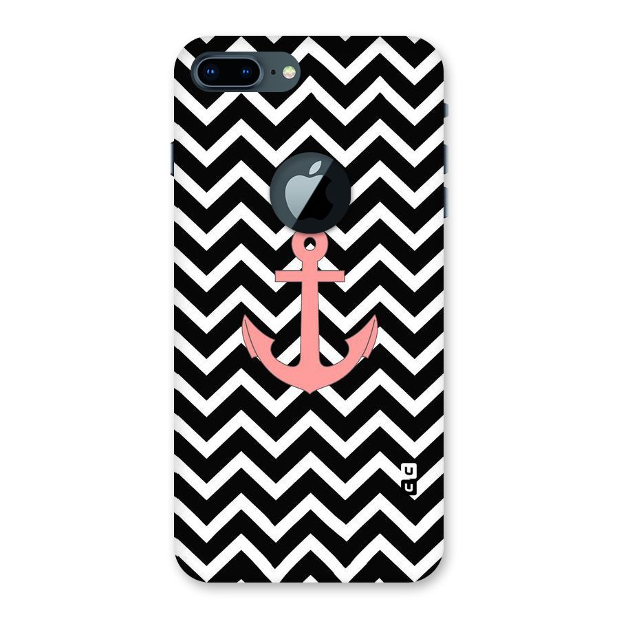 Pink Sailor Back Case for iPhone 7 Plus Logo Cut