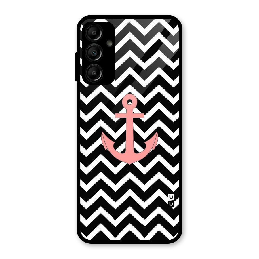 Pink Sailor Glass Back Case for Galaxy A14 5G