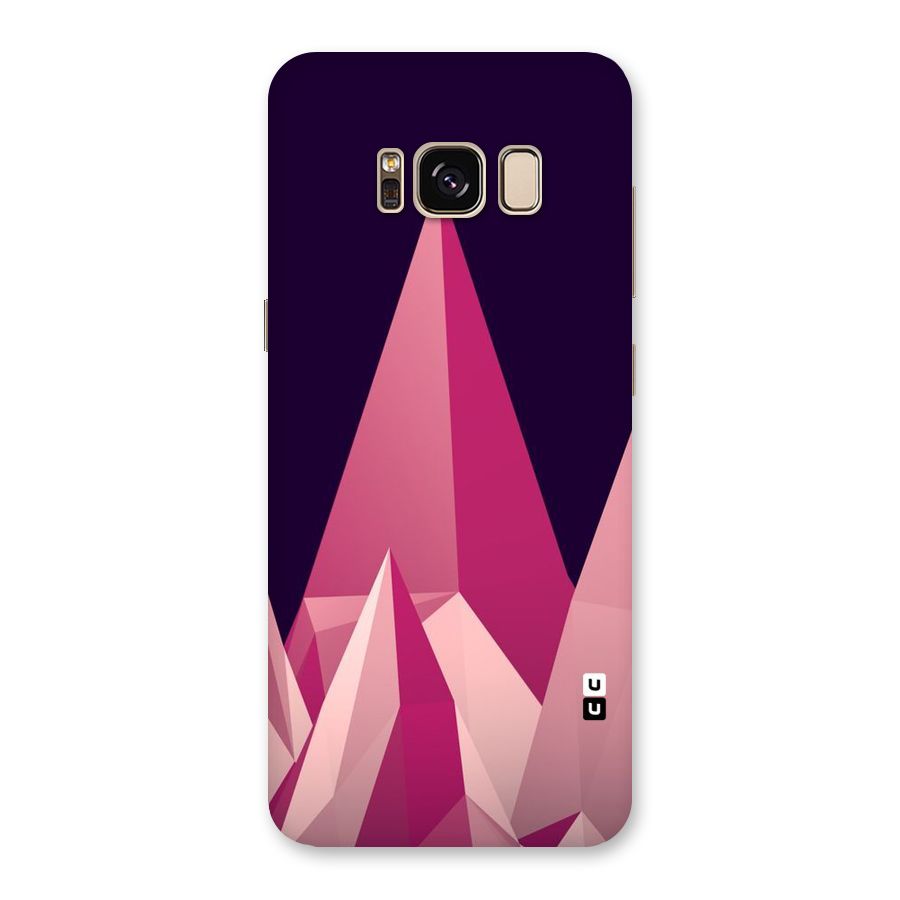 Pink Sharp Back Case for Galaxy S8