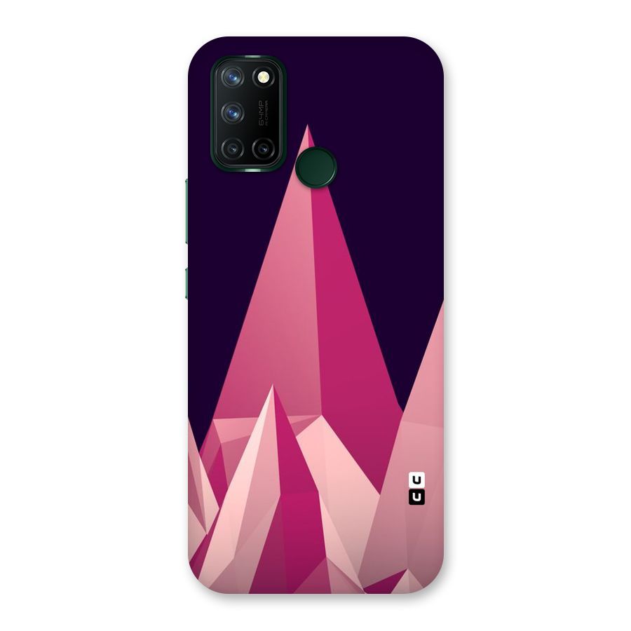 Pink Sharp Back Case for Realme 7i