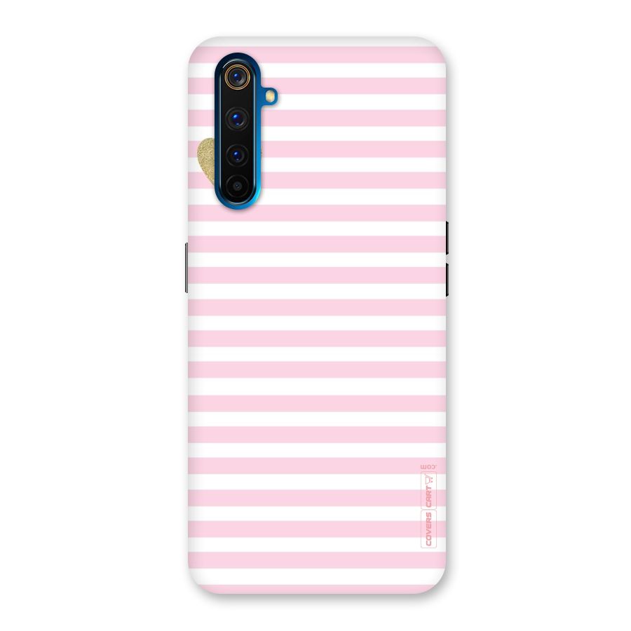 Pink Stripes Back Case for Realme 6 Pro