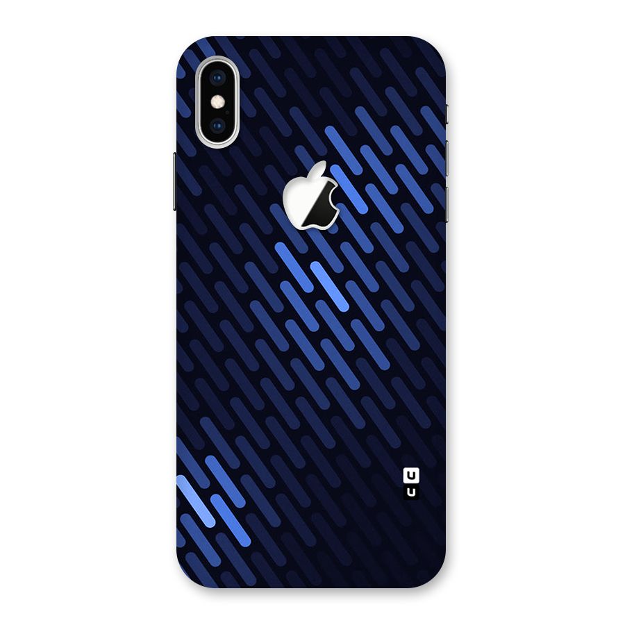Pipe Shades Pattern Printed Back Case for iPhone XS Max Apple Cut