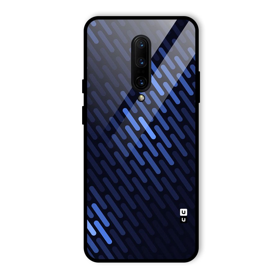 Pipe Shades Pattern Printed Glass Back Case for OnePlus 7 Pro