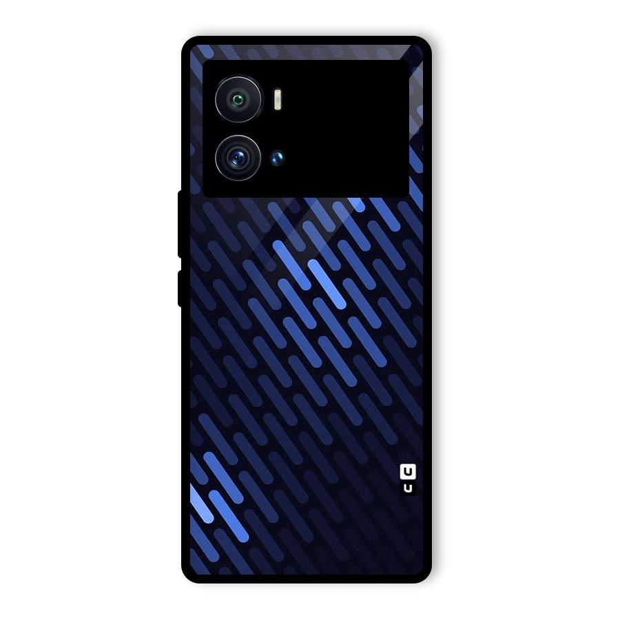 Pipe Shades Pattern Printed Glass Back Case for Vivo iQOO 9 Pro