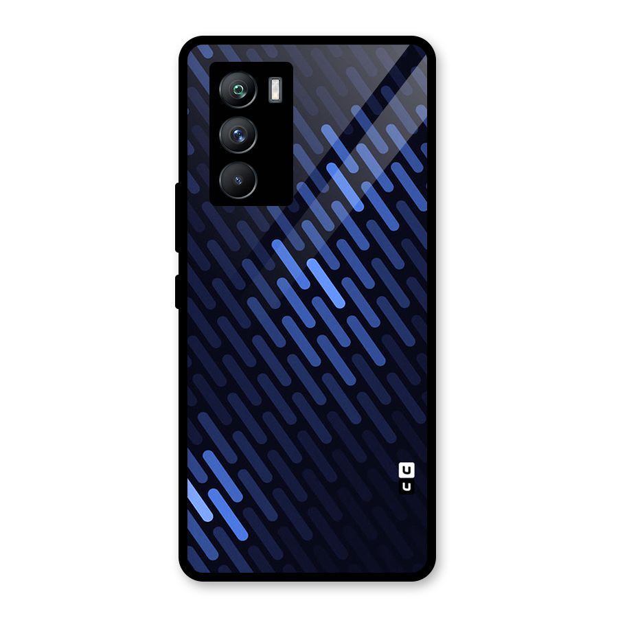 Pipe Shades Pattern Printed Glass Back Case for Vivo iQOO 9 SE