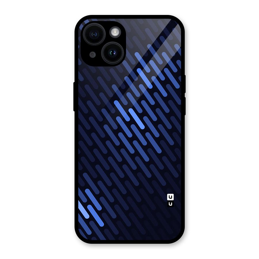 Pipe Shades Pattern Printed Glass Back Case for iPhone 14