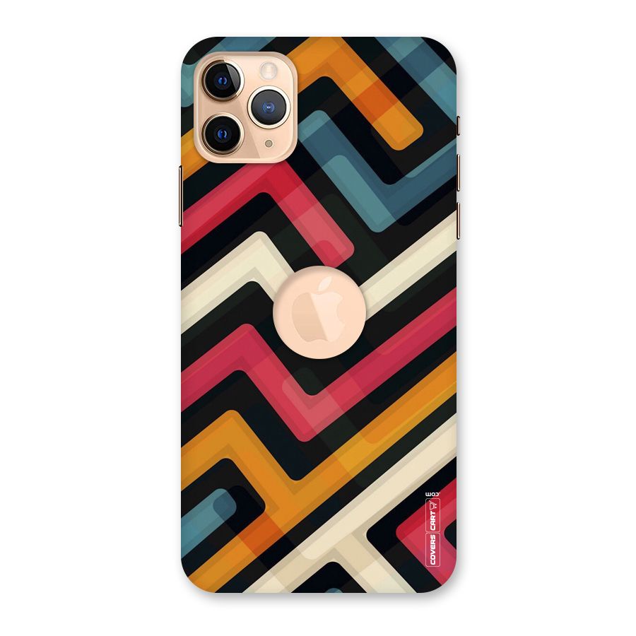Pipelines Back Case for iPhone 11 Pro Max Logo Cut