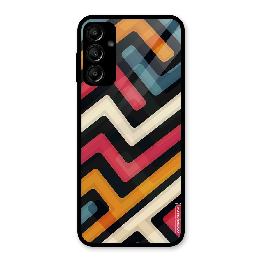 Pipelines Glass Back Case for Galaxy A14 5G