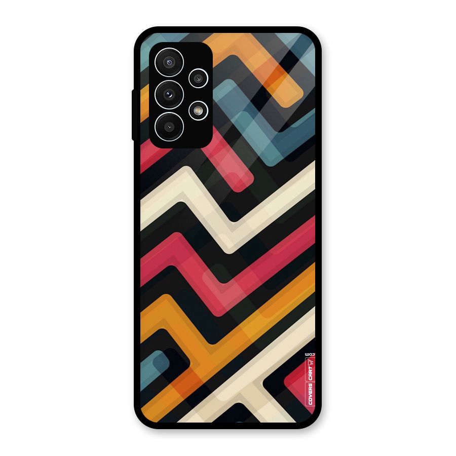 Pipelines Glass Back Case for Galaxy A23