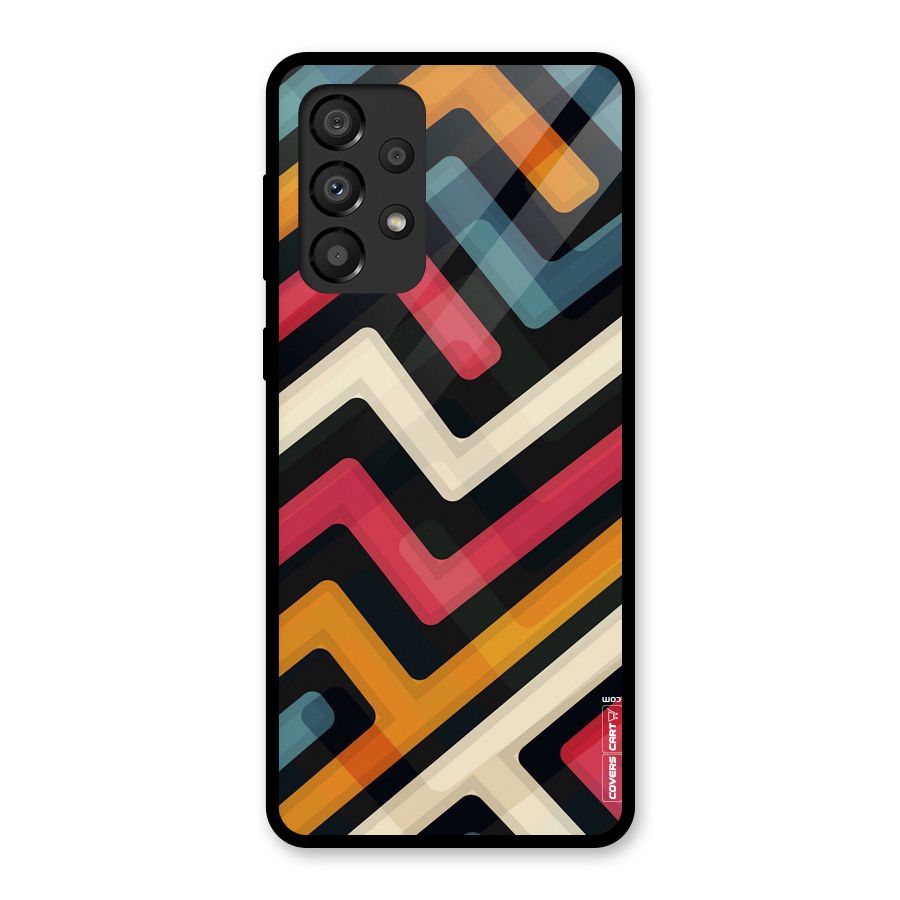 Pipelines Glass Back Case for Galaxy A33 5G