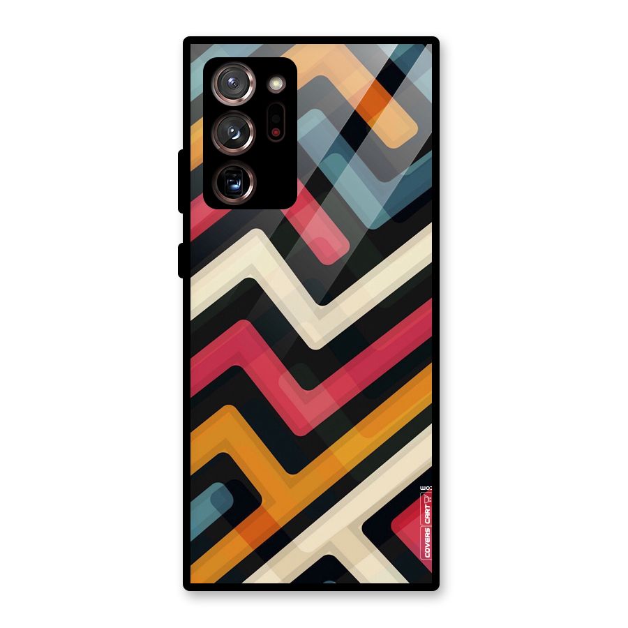 Pipelines Glass Back Case for Galaxy Note 20 Ultra 5G