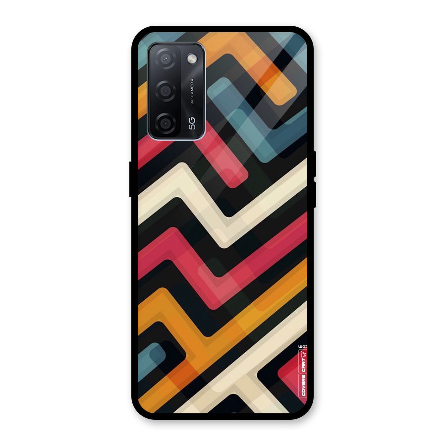 Pipelines Glass Back Case for Oppo A53s 5G