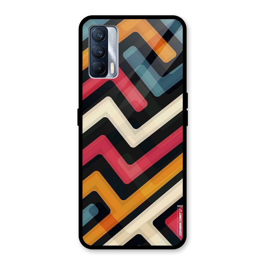 Pipelines Glass Back Case for Realme X7