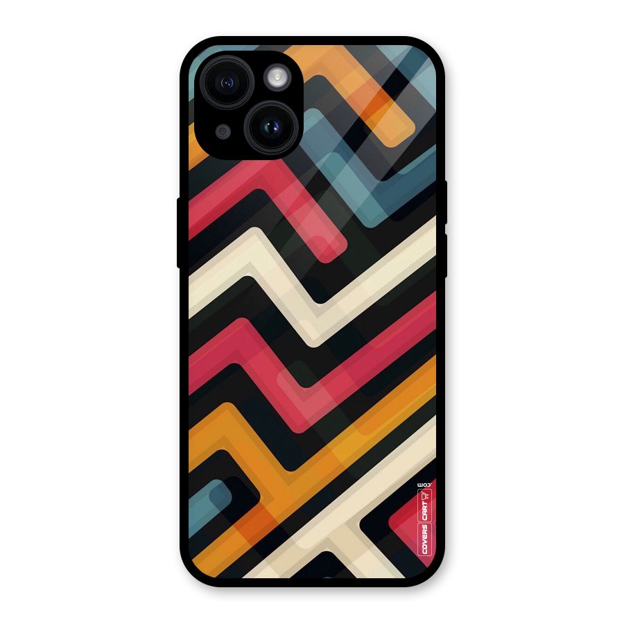 Pipelines Glass Back Case for iPhone 14