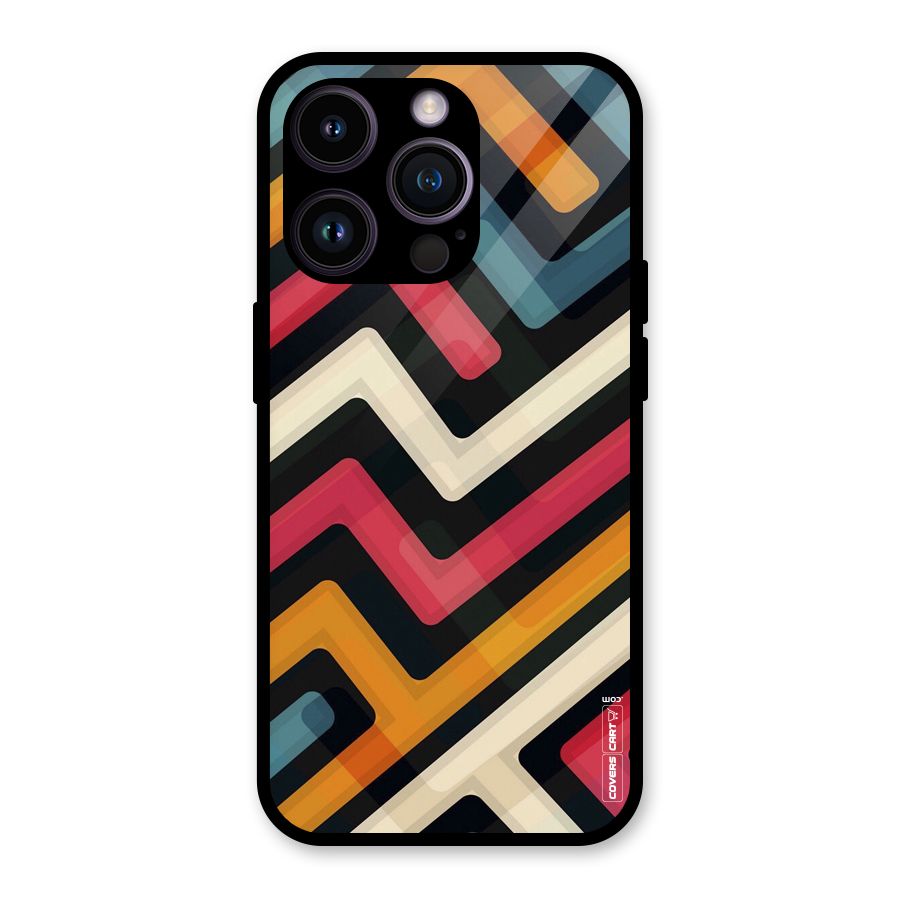 Pipelines Glass Back Case for iPhone 14 Pro
