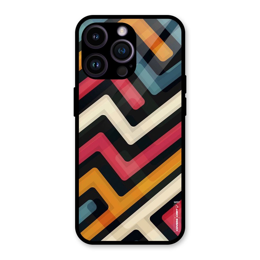 Pipelines Glass Back Case for iPhone 14 Pro Max