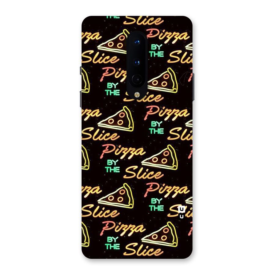 Pizza By Slice Back Case for OnePlus 8