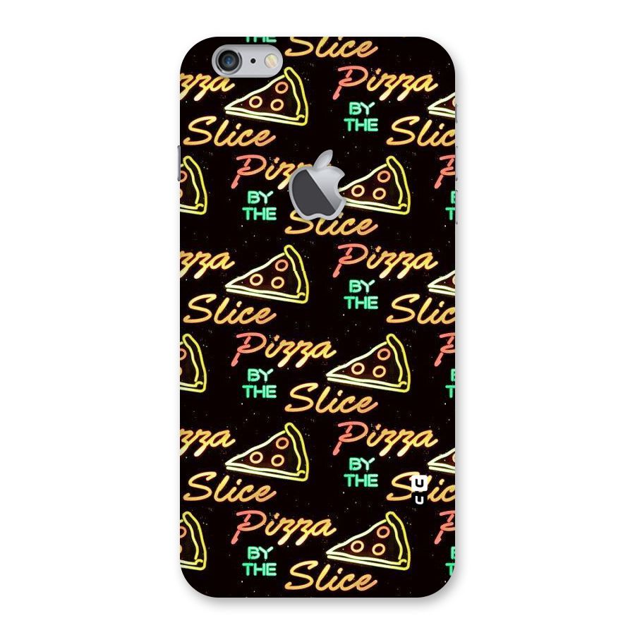 Pizza By Slice Back Case for iPhone 6 Plus 6S Plus Logo Cut