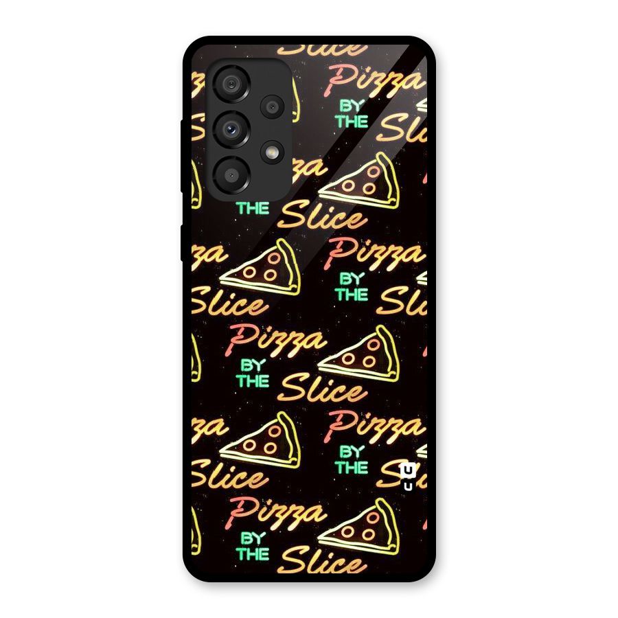 Pizza By Slice Glass Back Case for Galaxy A33 5G