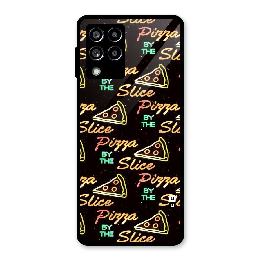 Pizza By Slice Glass Back Case for Galaxy M53 5G