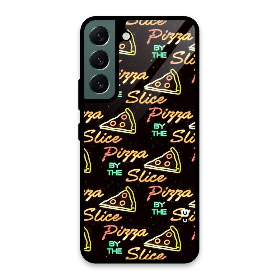 Pizza By Slice Glass Back Case for Galaxy S22 5G