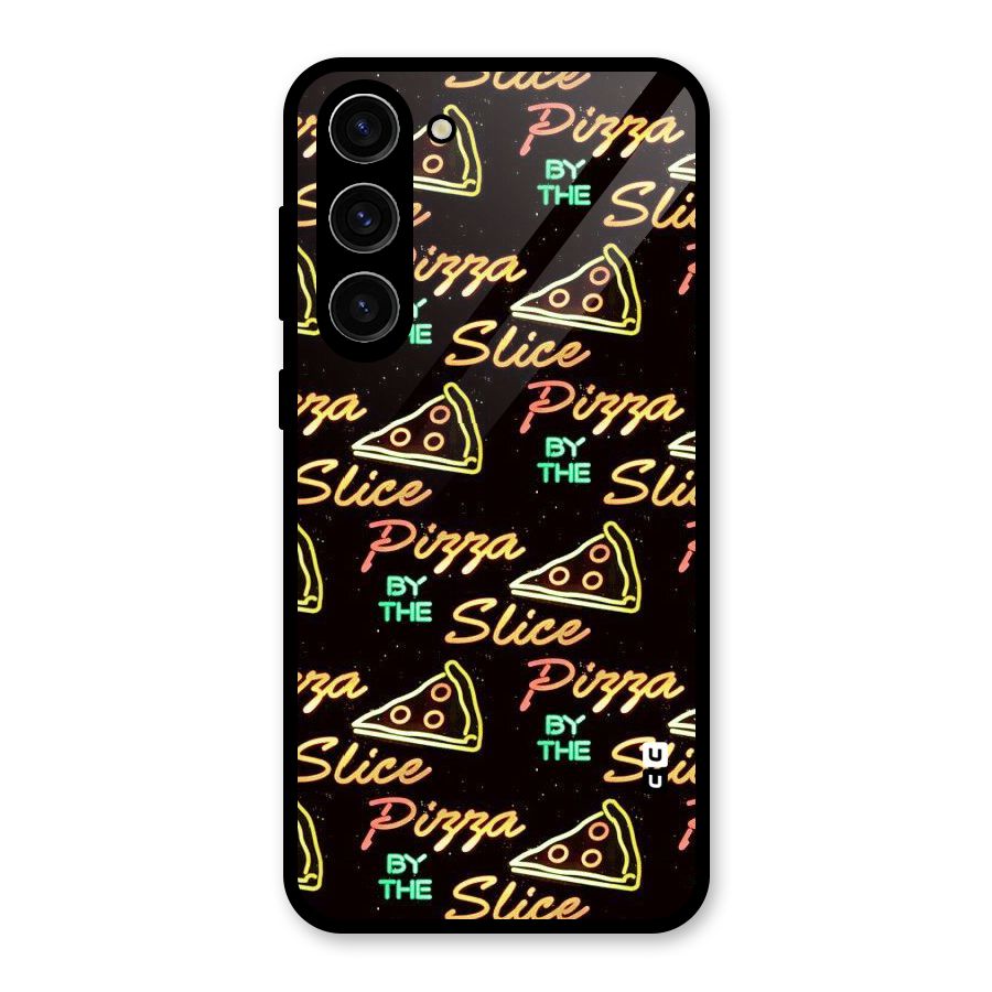 Pizza By Slice Glass Back Case for Galaxy S23 Plus