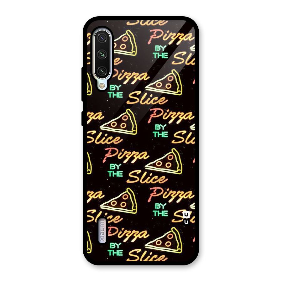 Pizza By Slice Glass Back Case for Mi A3