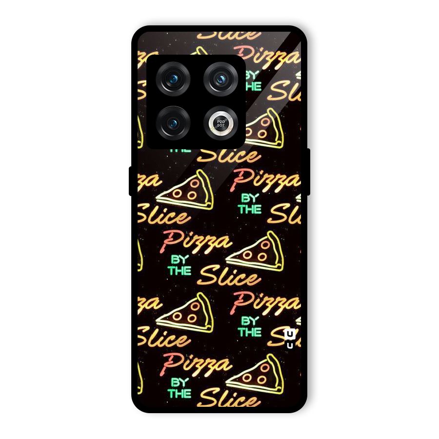 Pizza By Slice Glass Back Case for OnePlus 10 Pro 5G