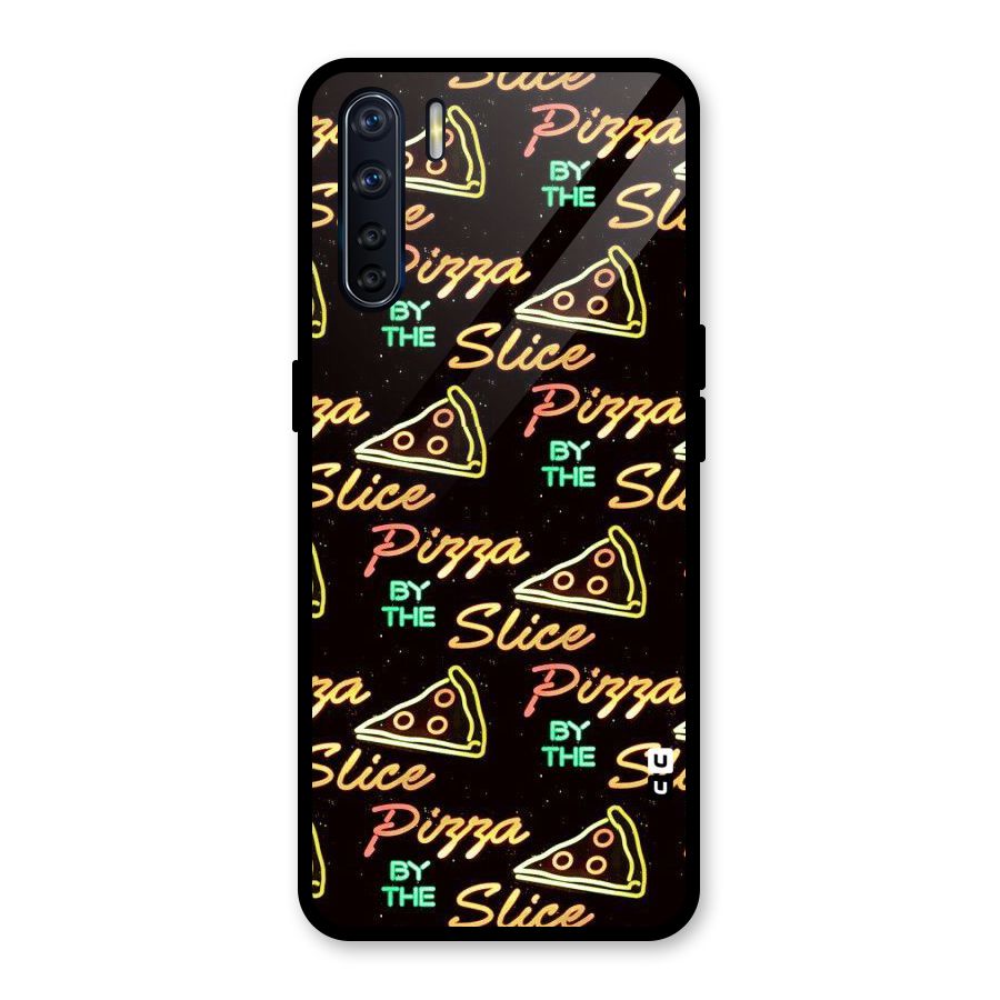 Pizza By Slice Glass Back Case for Oppo F15