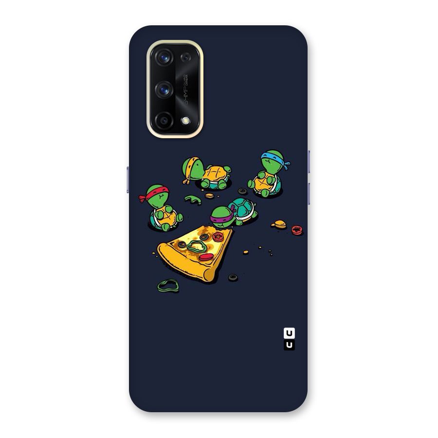 Pizza Overload Glass Back Case for Realme X7 Pro