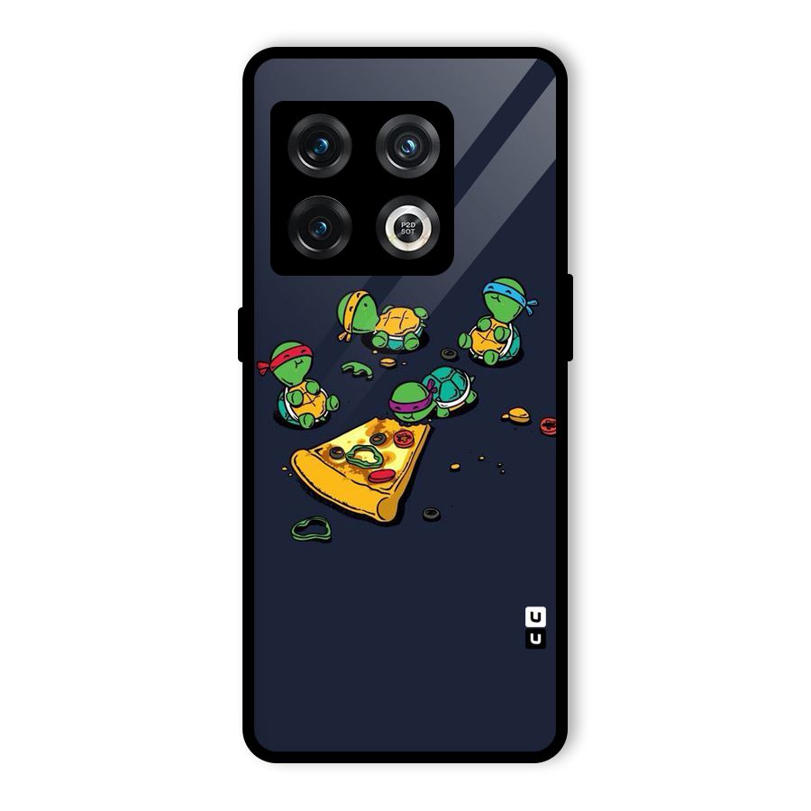 Pizza Overload Glass Back Case for OnePlus 10 Pro 5G