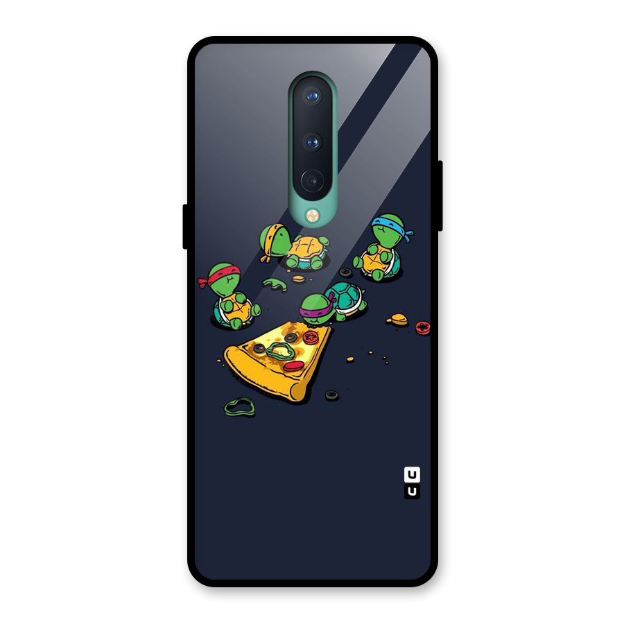 Pizza Overload Glass Back Case for OnePlus 8