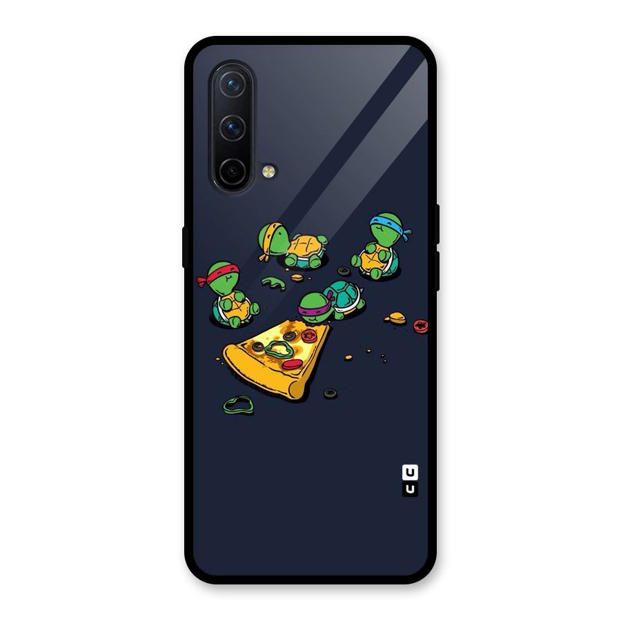 Pizza Overload Glass Back Case for OnePlus Nord CE 5G