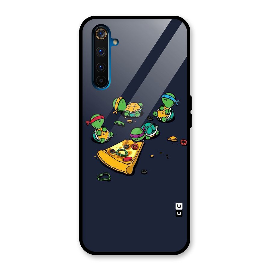 Pizza Overload Glass Back Case for Realme 6 Pro