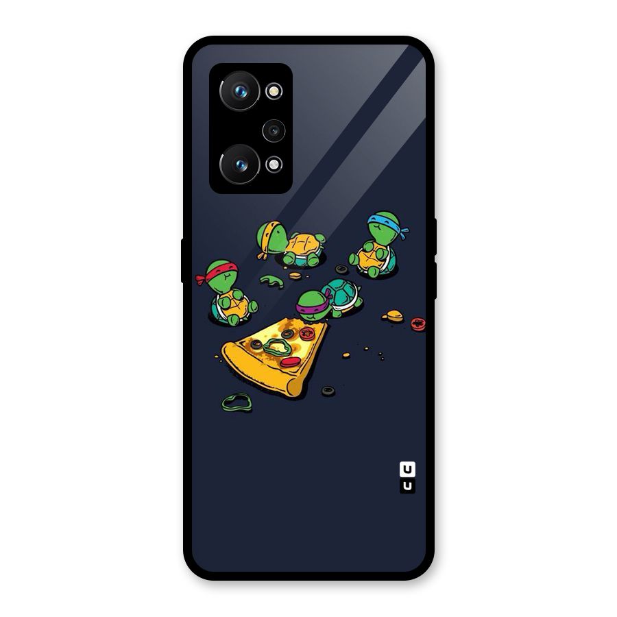 Pizza Overload Glass Back Case for Realme GT Neo 3T
