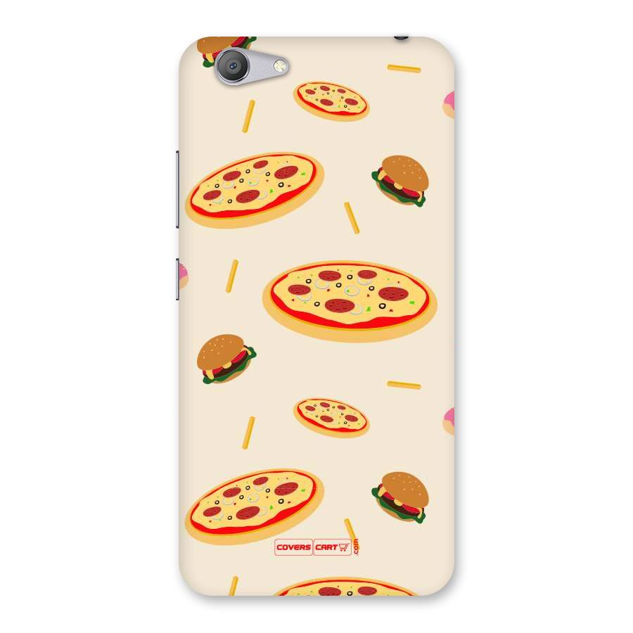 Pizza and Burger Love Back Case for Vivo Y53