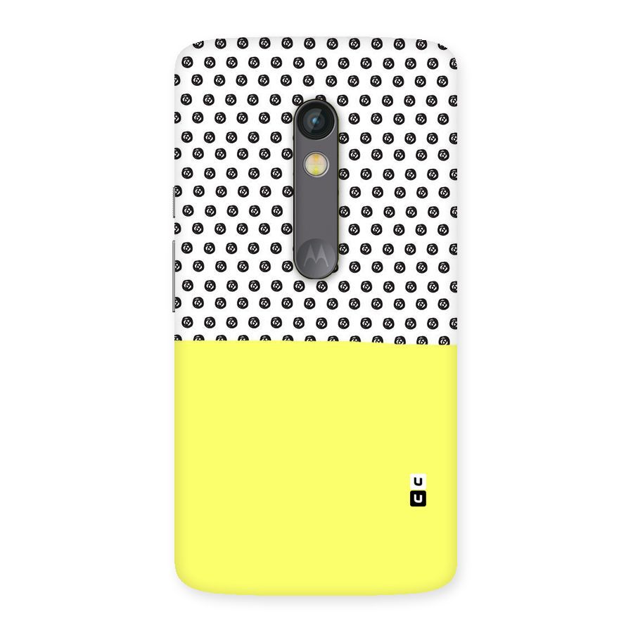 Plain and Pattern Back Case for Moto X Play