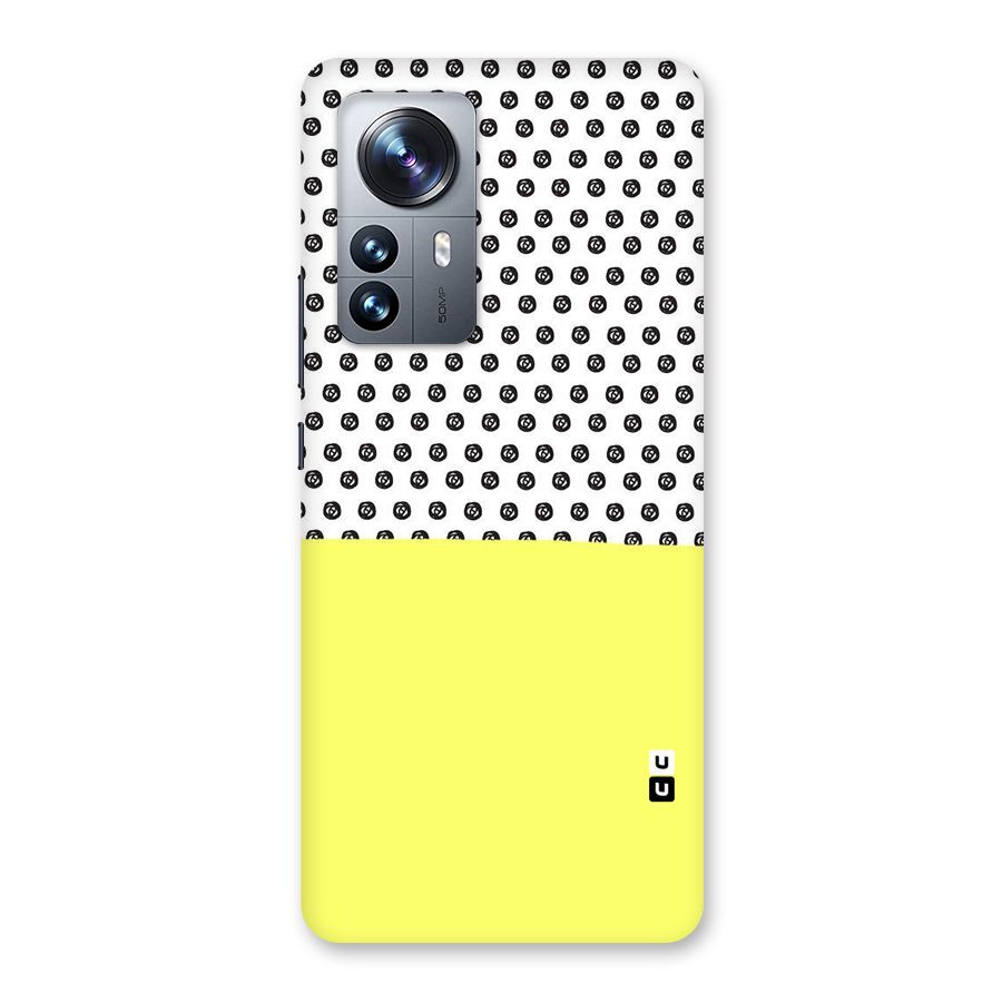 Plain and Pattern Back Case for Xiaomi 12 Pro