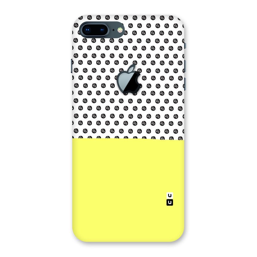 Plain and Pattern Back Case for iPhone 7 Plus Apple Cut