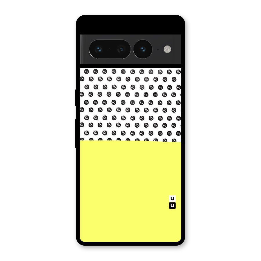 Plain and Pattern Glass Back Case for Google Pixel 7 Pro