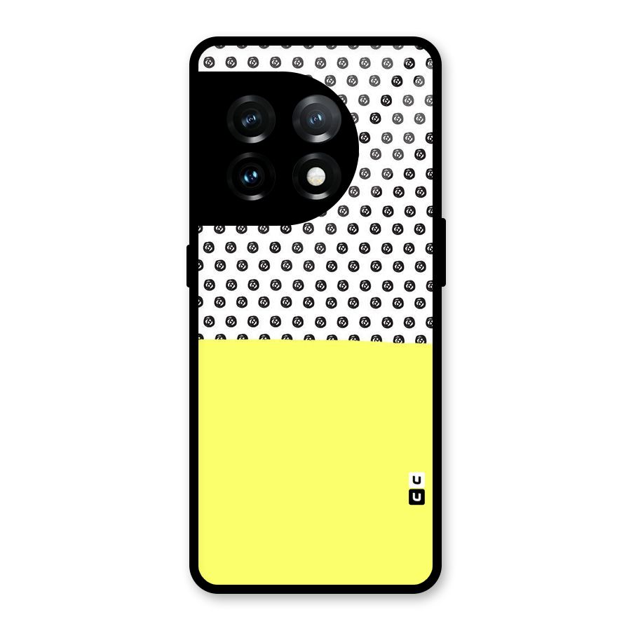 Plain and Pattern Glass Back Case for OnePlus 11