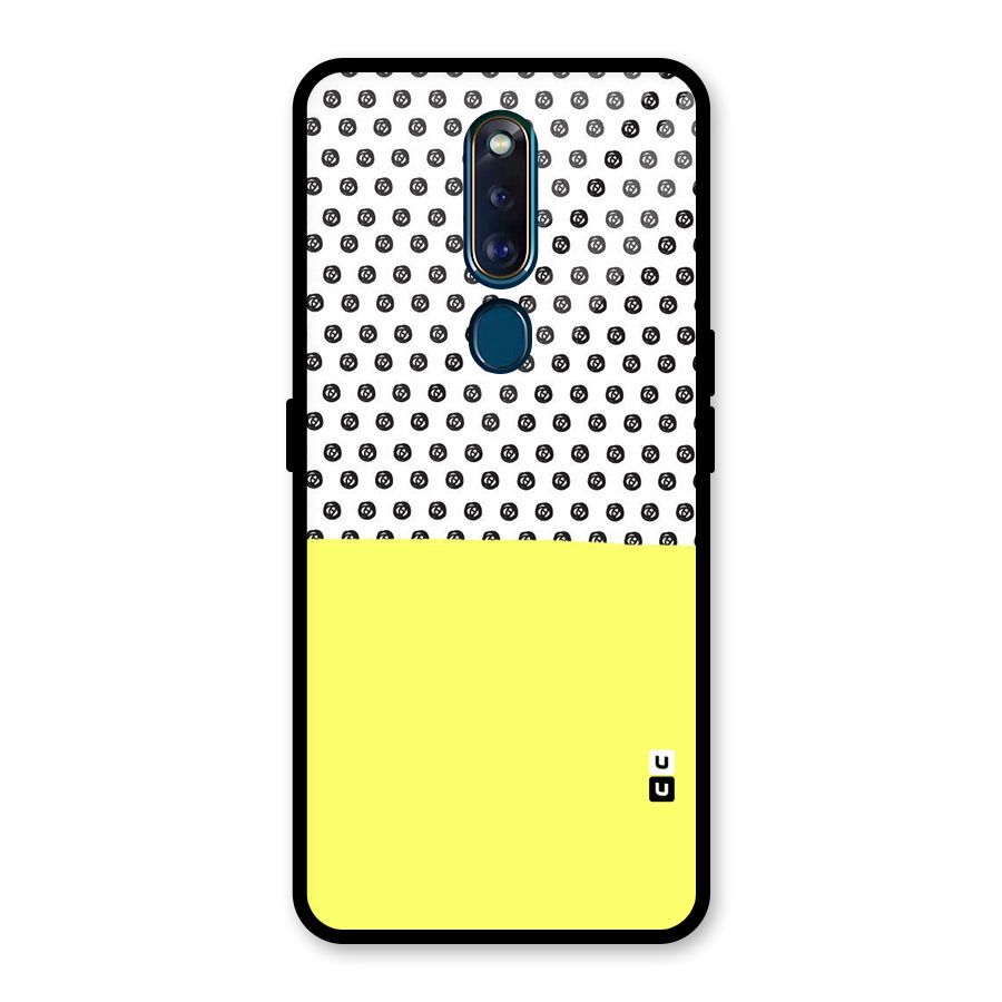 Plain and Pattern Glass Back Case for Oppo F11 Pro