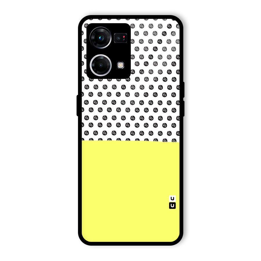 Plain and Pattern Glass Back Case for Oppo F21s Pro 4G